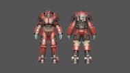 X-01 with the hot rod paint job (Image via Bethesda)